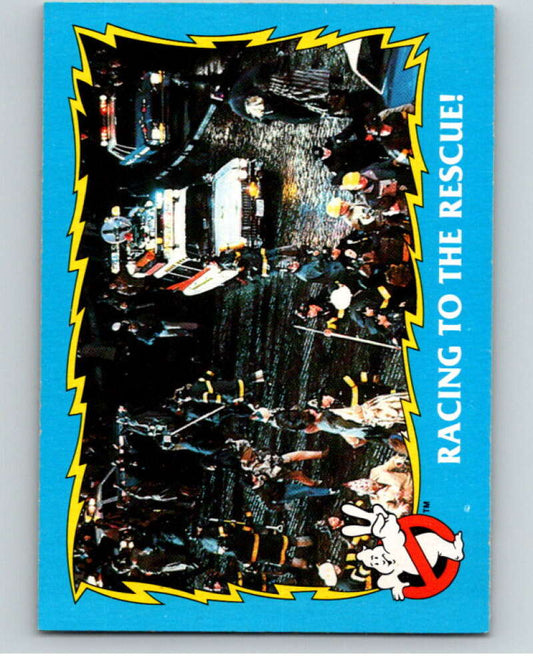 1989 Topps Ghostbusters II #68 Racing to the Rescue!   V70637 Image 1