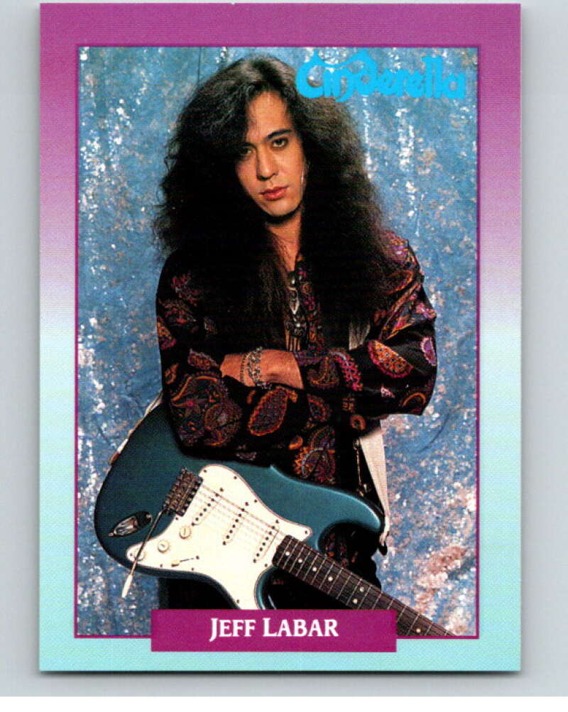 1991 Brockum Rock Cards #9 Jeff Labar V70655 Image 1