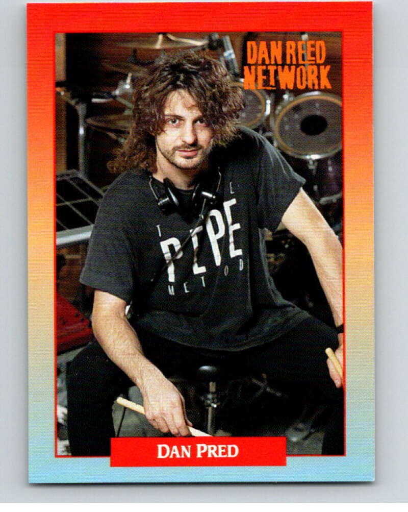 1991 Brockum Rock Cards #29 Dan Pred V70664 Image 1