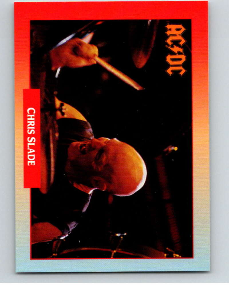 1991 Brockum Rock Cards #35 Chris Slade V70668 Image 1