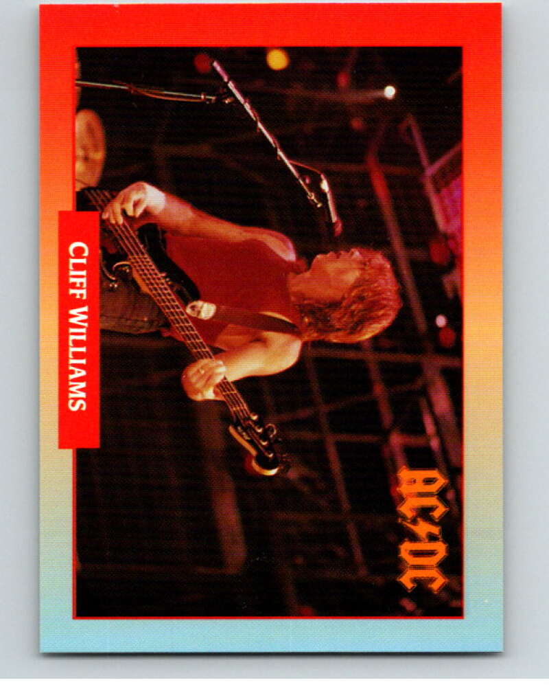 1991 Brockum Rock Cards #36 Cliff Williams V70669 Image 1