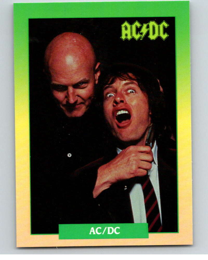 1991 Brockum Rock Cards #51 AC/DC V70673 Image 1