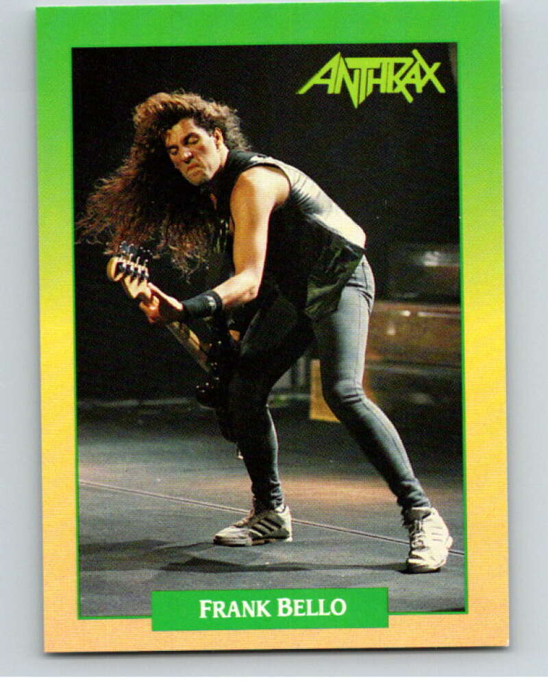 1991 Brockum Rock Cards #53 Frank Bello V70674 Image 1