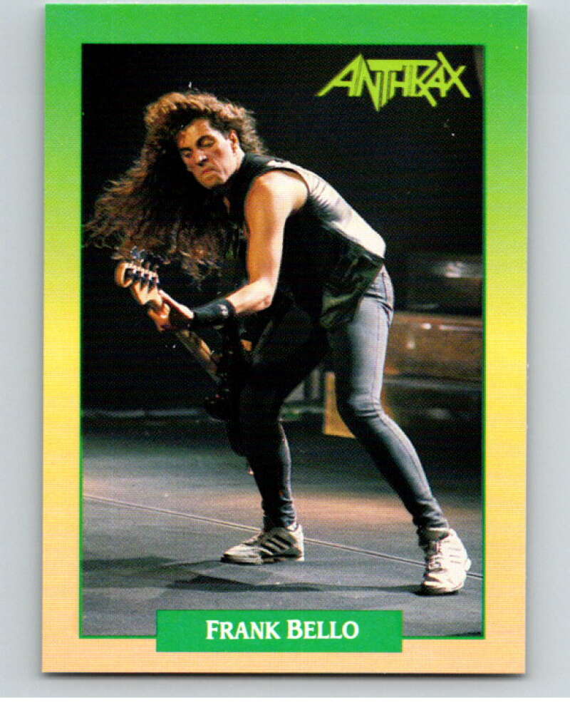 1991 Brockum Rock Cards #53 Frank Bello V70675 Image 1