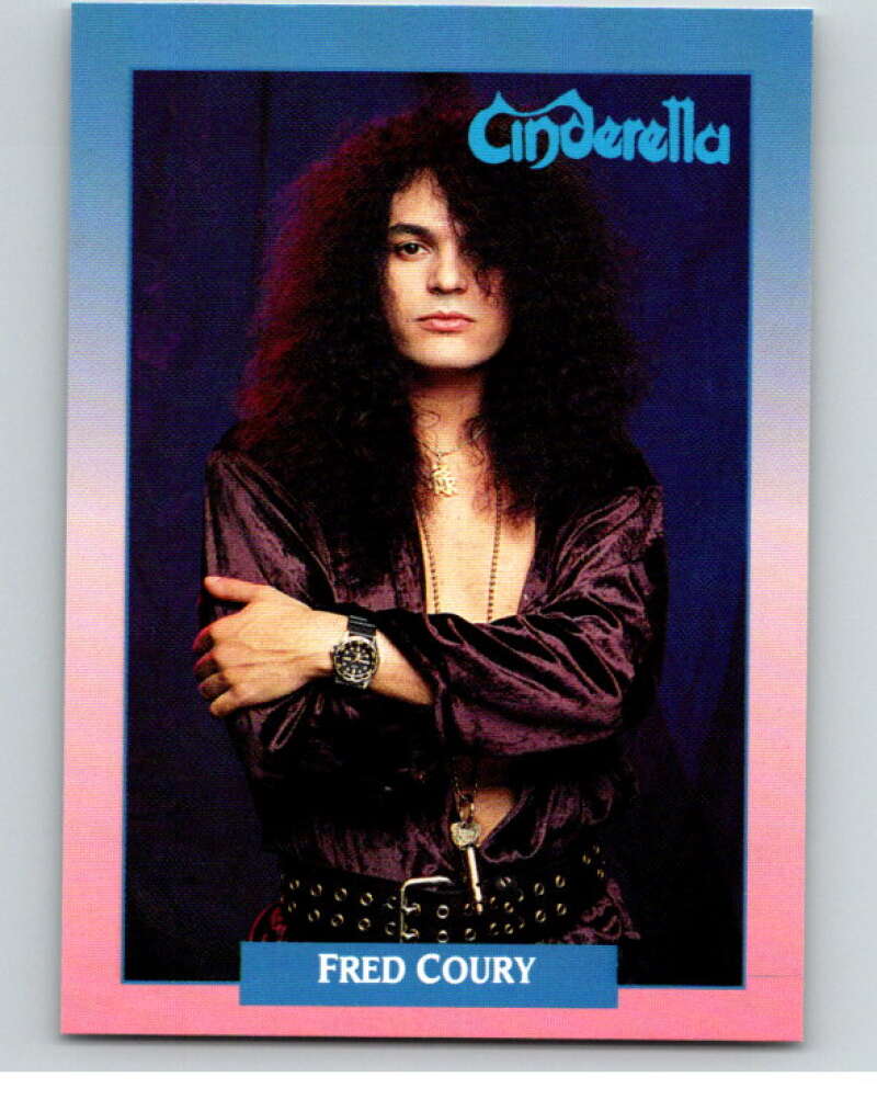 1991 Brockum Rock Cards #73 Fred Coury V70683 Image 1