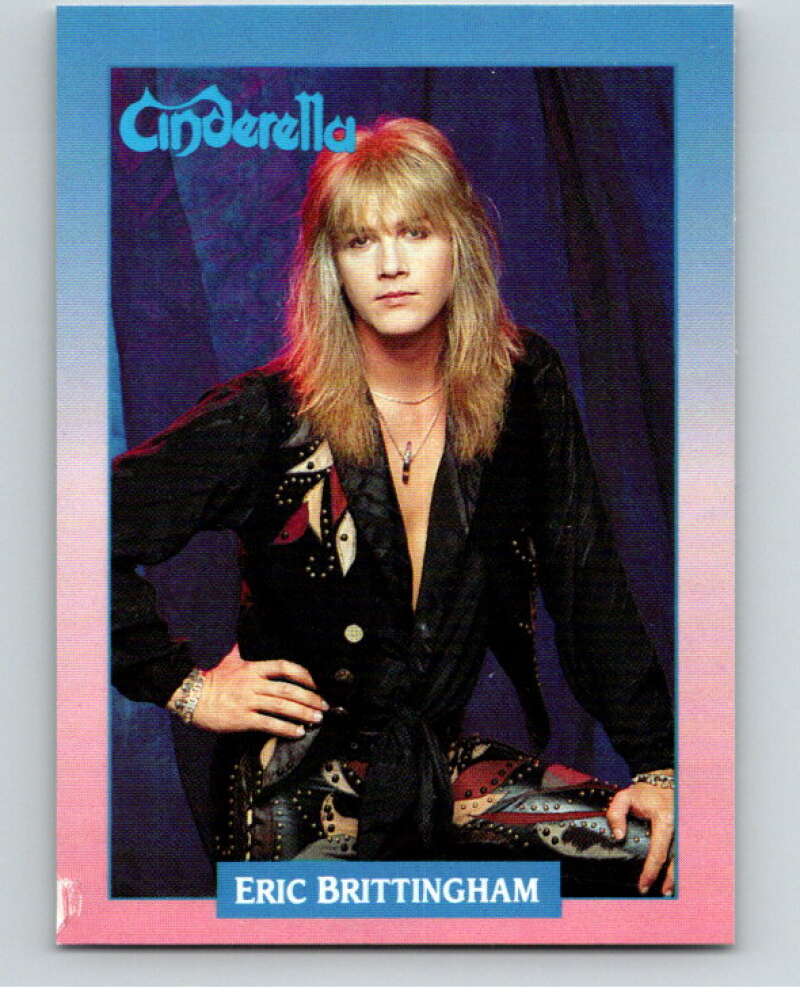 1991 Brockum Rock Cards #81 Eric Brittingham V70686 Image 1