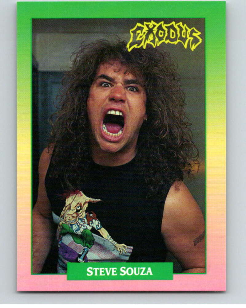 1991 Brockum Rock Cards #85 Steve Souza V70687 Image 1