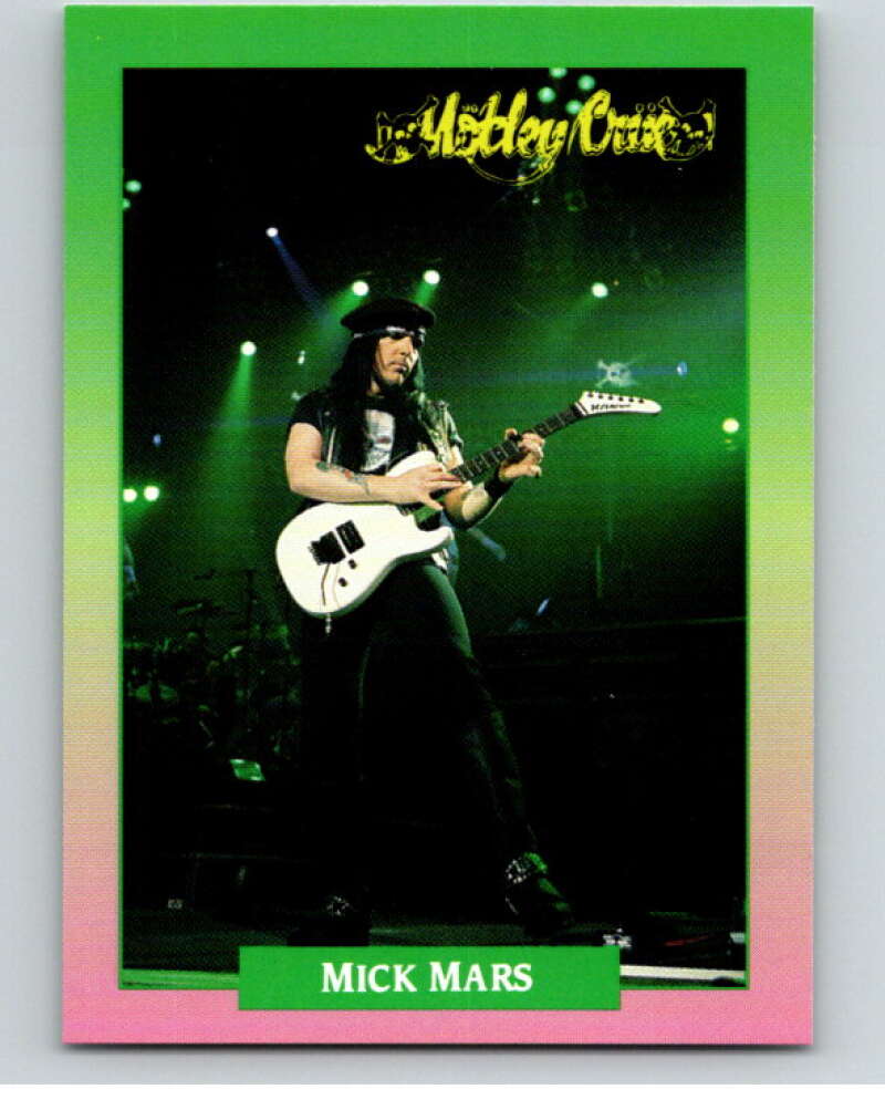 1991 Brockum Rock Cards #99 Mick Mars V70692 Image 1