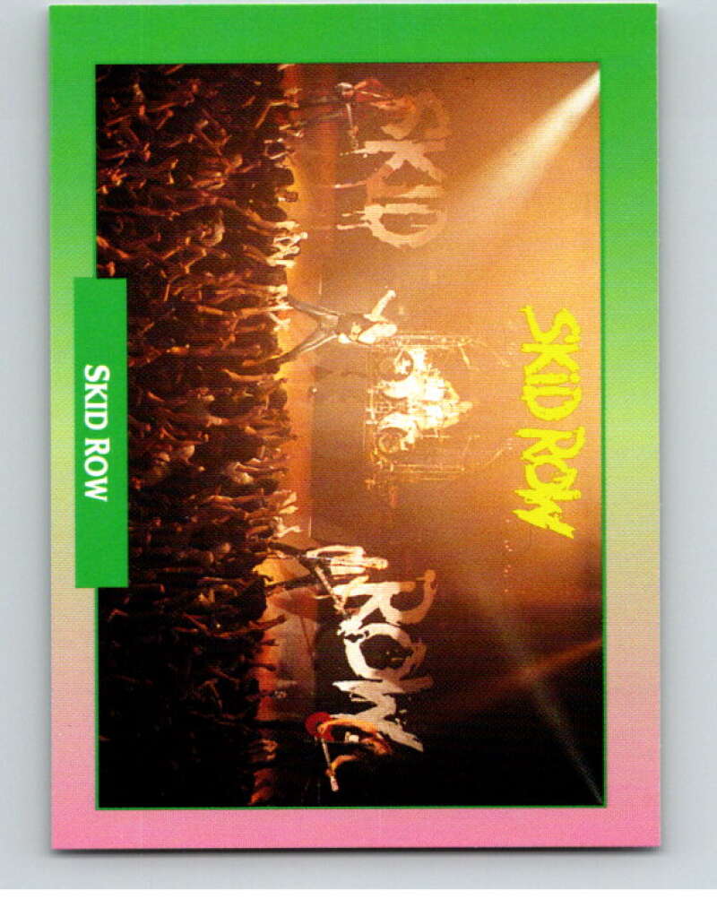 1991 Brockum Rock Cards #107 Skid Row V70694 Image 1