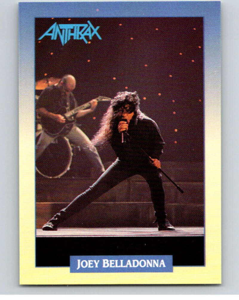 1991 Brockum Rock Cards #139 Joey Belladonna V70706 Image 1