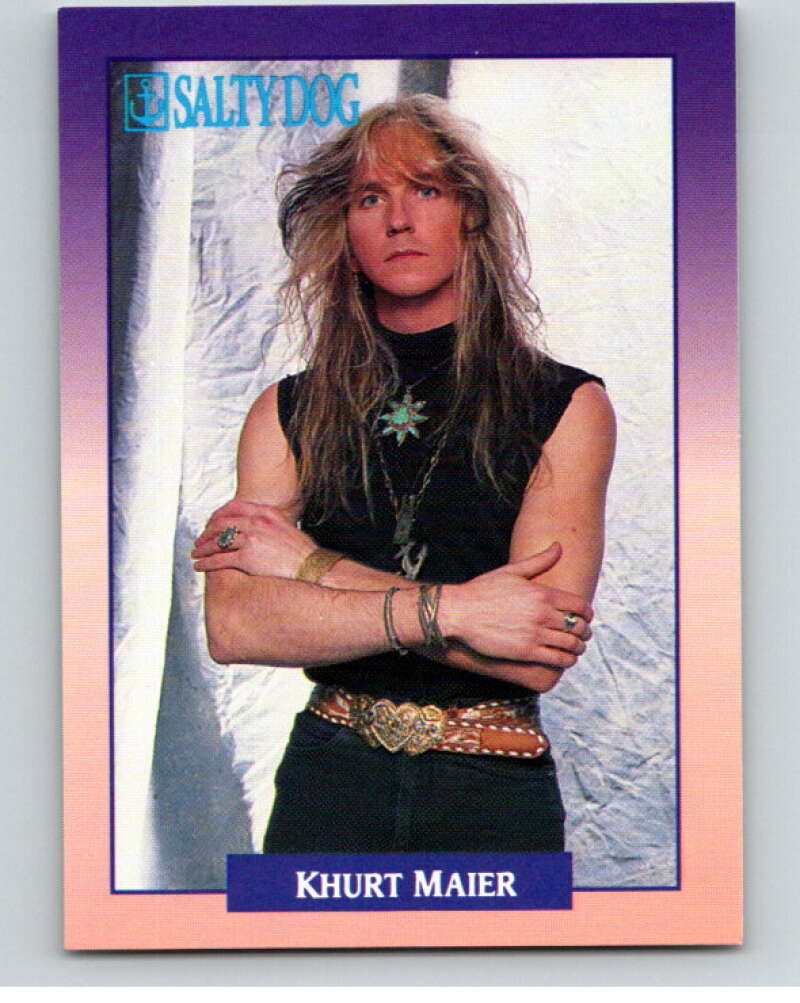 1991 Brockum Rock Cards #164 Khurt Maier V70714 Image 1