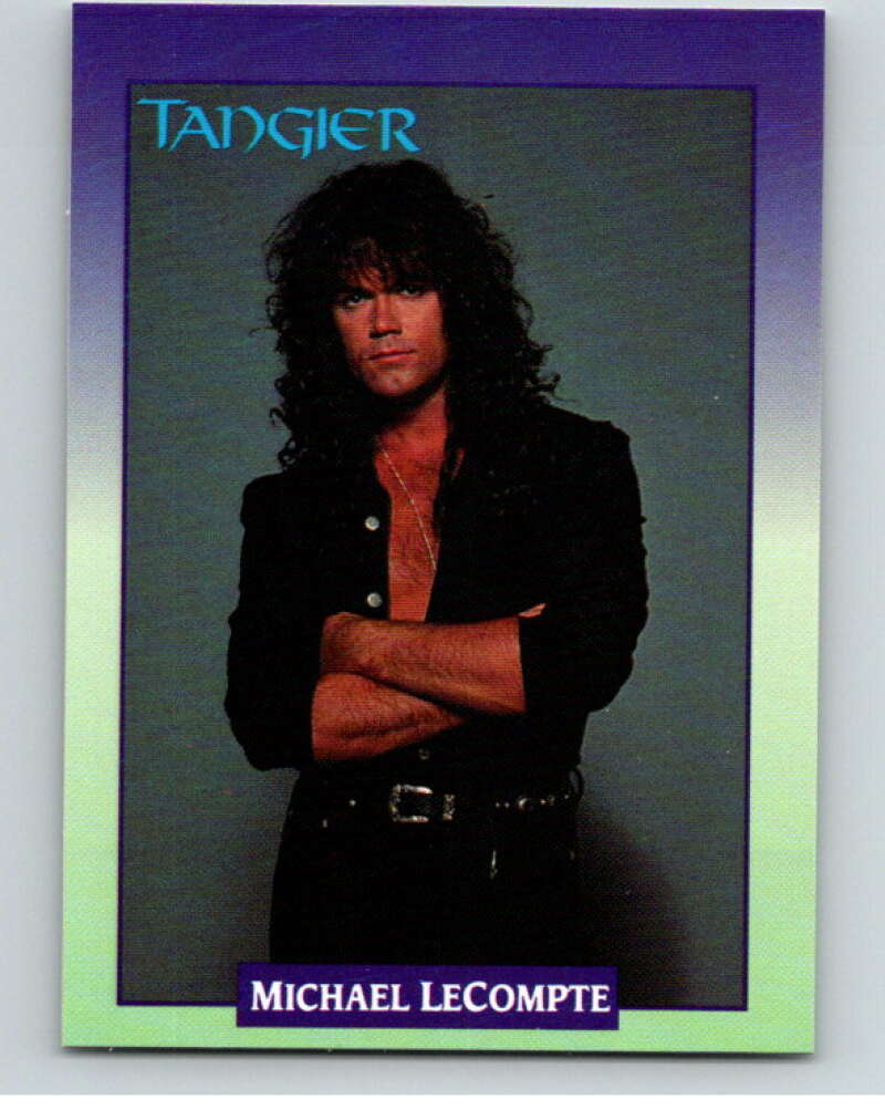 1991 Brockum Rock Cards #174 Michael LeCompte V70717 Image 1