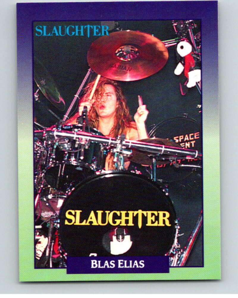1991 Brockum Rock Cards #177 Blas Elias V70719 Image 1
