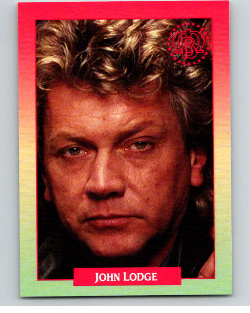 1991 Brockum Rock Cards #184 John Lodge V70721 Image 1