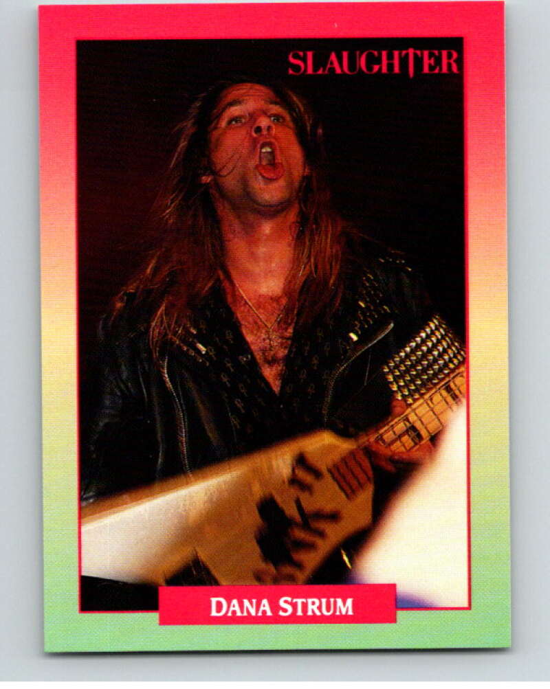 1991 Brockum Rock Cards #188 Dana Strum V70724 Image 1