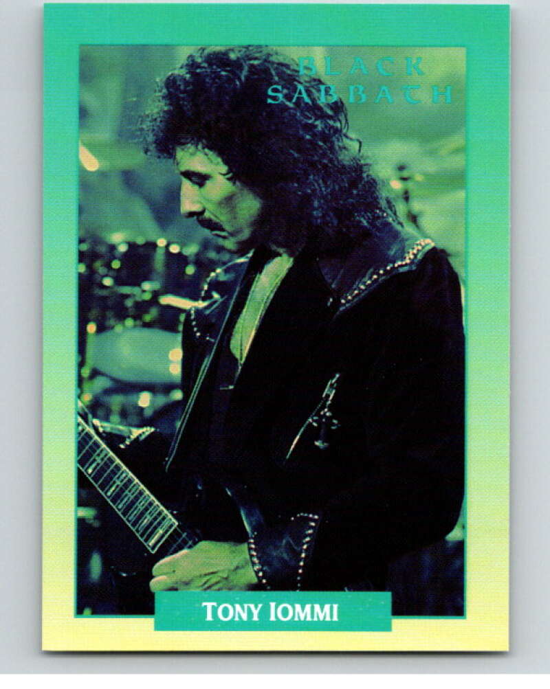 1991 Brockum Rock Cards #206 Tony Iommi V70729 Image 1
