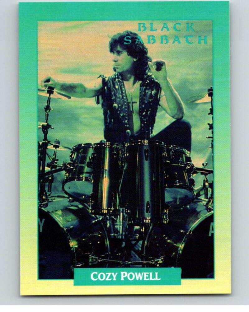 1991 Brockum Rock Cards #208 Cozy Powell V70730 Image 1