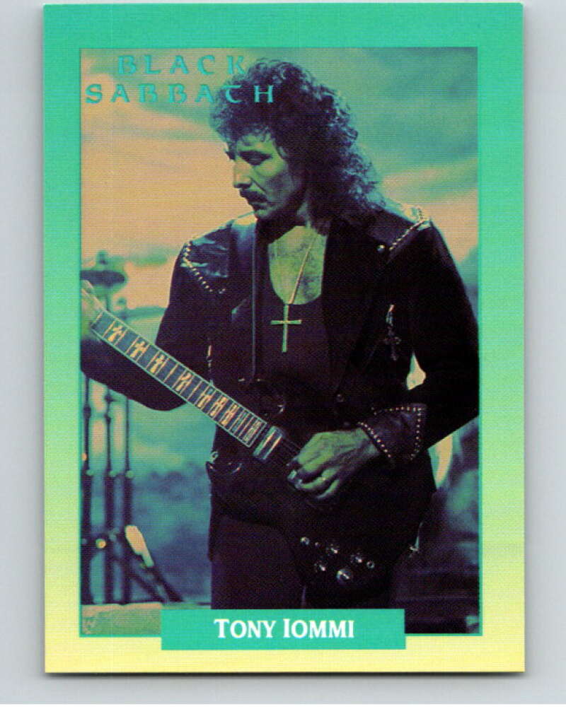 1991 Brockum Rock Cards #211 Tony Iommi V70732 Image 1