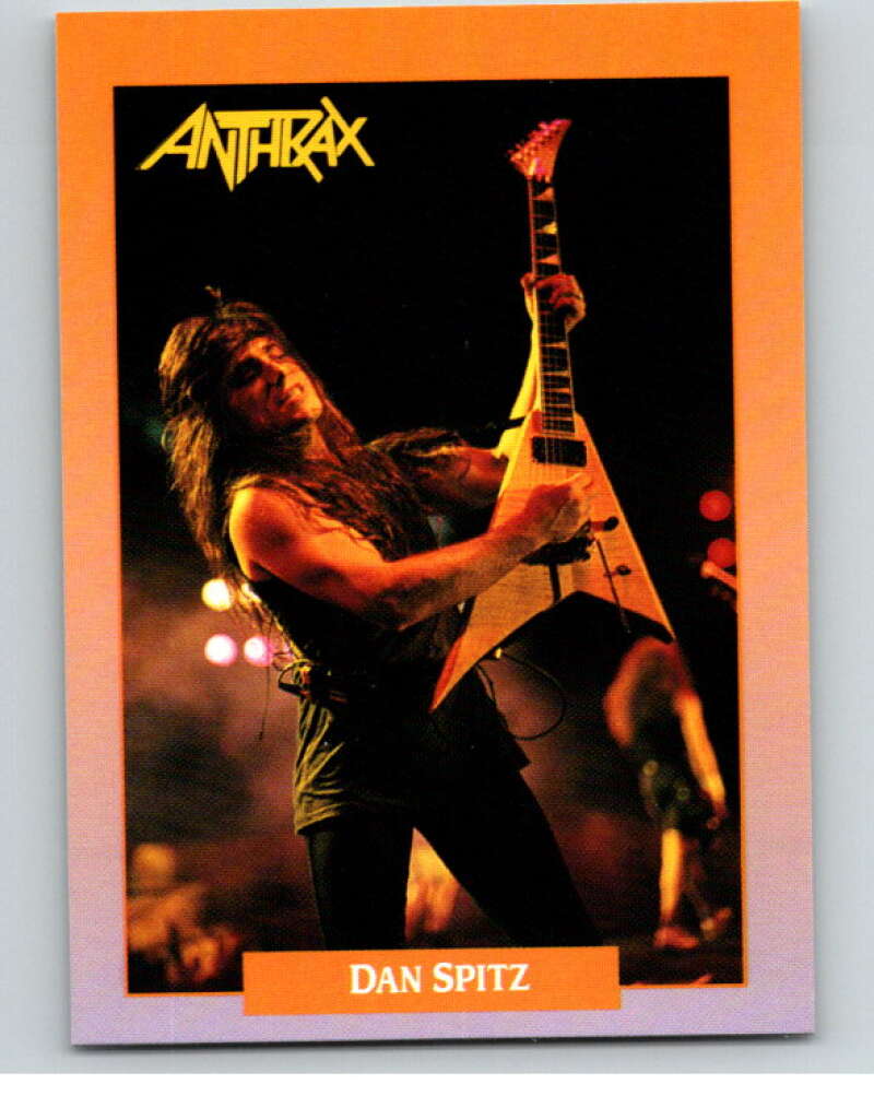 1991 Brockum Rock Cards #222 Dan Spitz V70736 Image 1