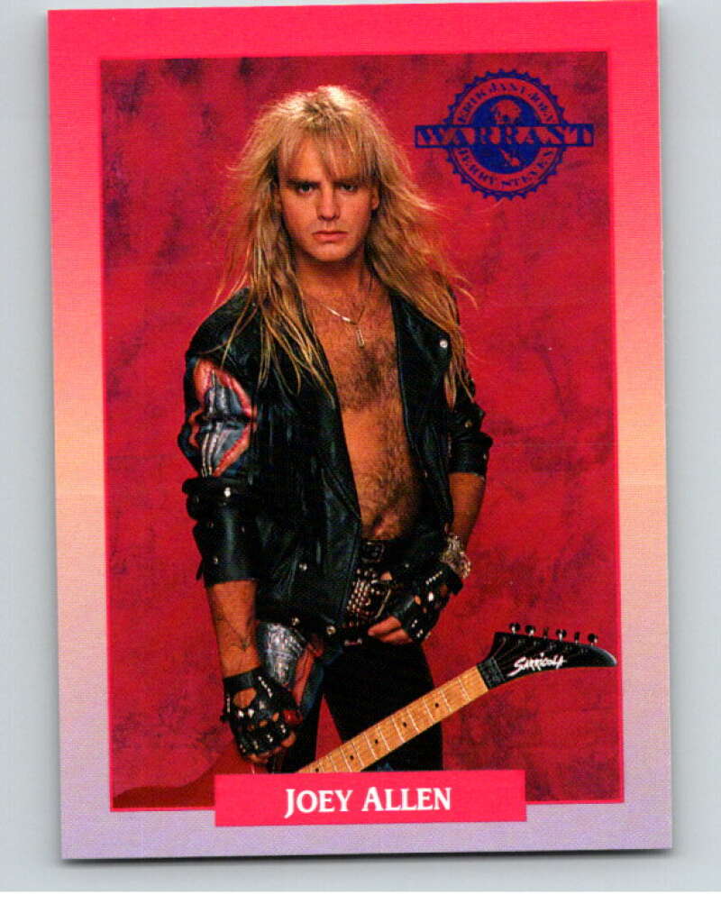 1991 Brockum Rock Cards #233 Joey Allen V70741 Image 1