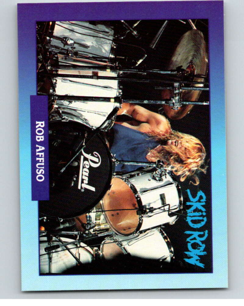 1991 Brockum Rock Cards #263 Rob Affuso V70750 Image 1