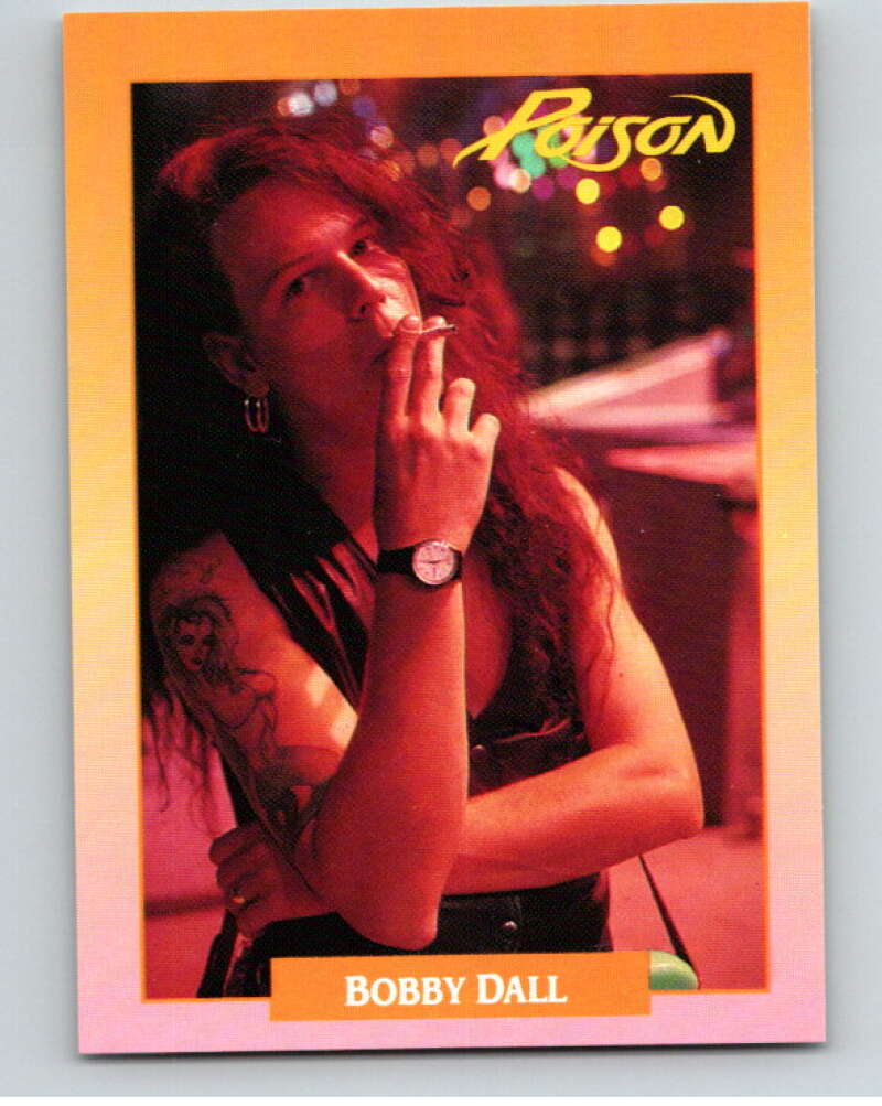 1991 Brockum Rock Cards #281 Bobby Dall V70756 Image 1