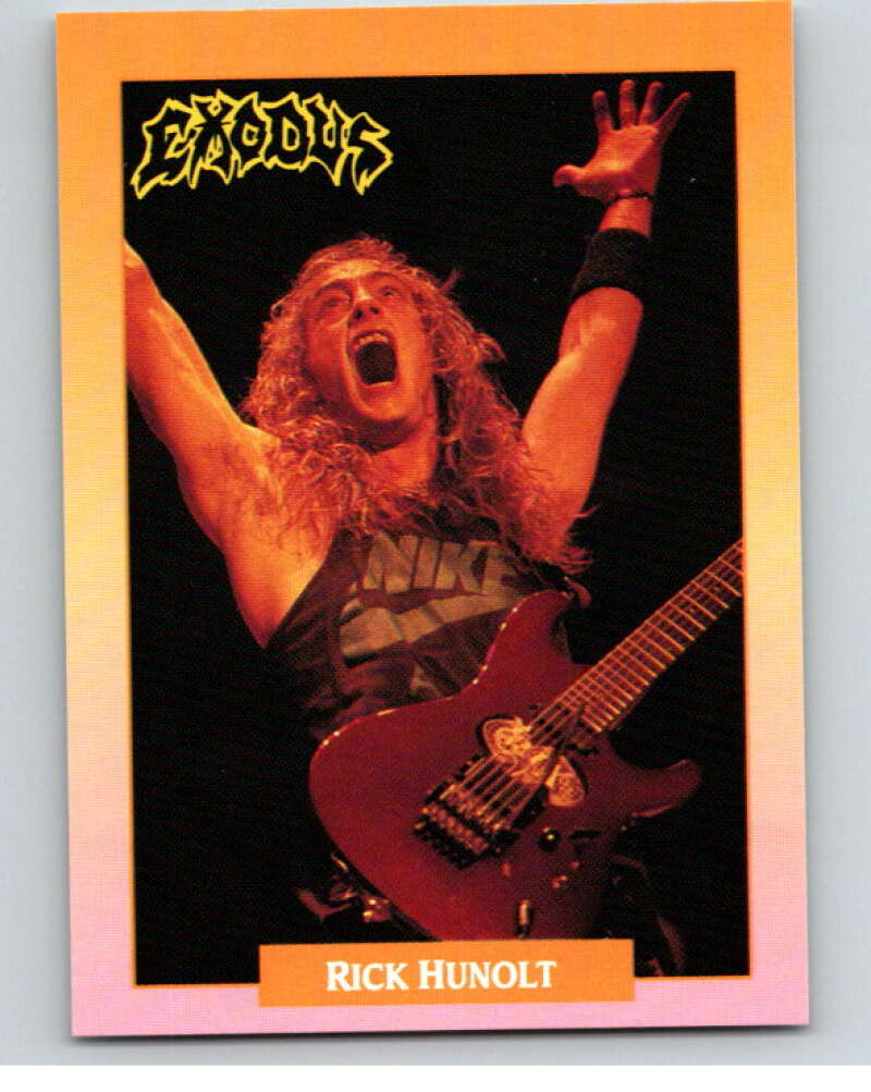1991 Brockum Rock Cards #282 Rick Hunolt V70757 Image 1