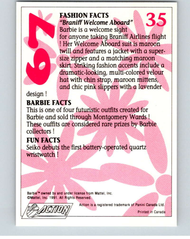 1991 Another First for Barbie 1967 Year V70821 Image 2