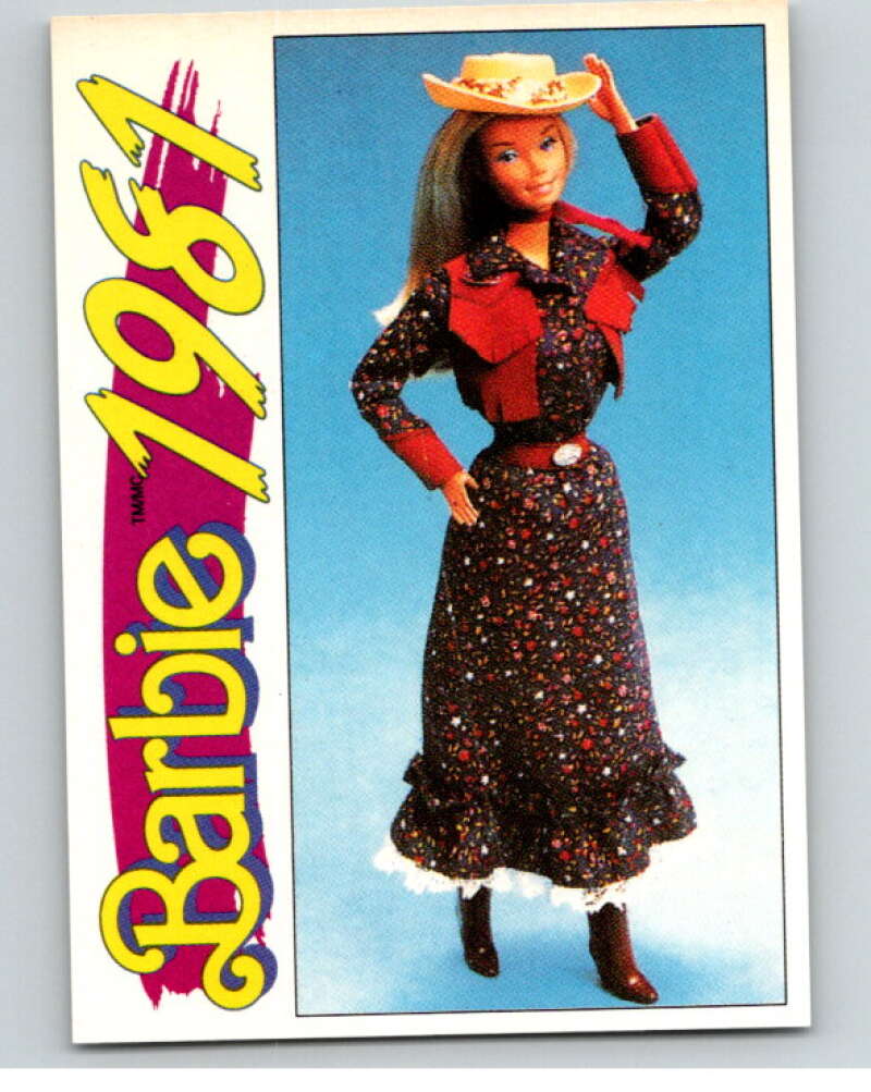 1991 Another First for Barbie 1981 Year V70877 Image 1