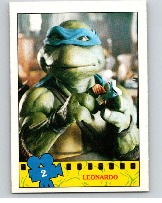 1990 O-Pee-Chee Teenage Mutant Ninja Turtles Movie #2 Card V70983 Image 1