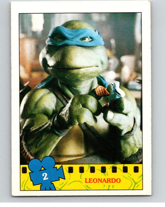 1990 O-Pee-Chee Teenage Mutant Ninja Turtles Movie #2 Card V70984 Image 1