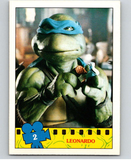1990 O-Pee-Chee Teenage Mutant Ninja Turtles Movie #2 Card V70985 Image 1