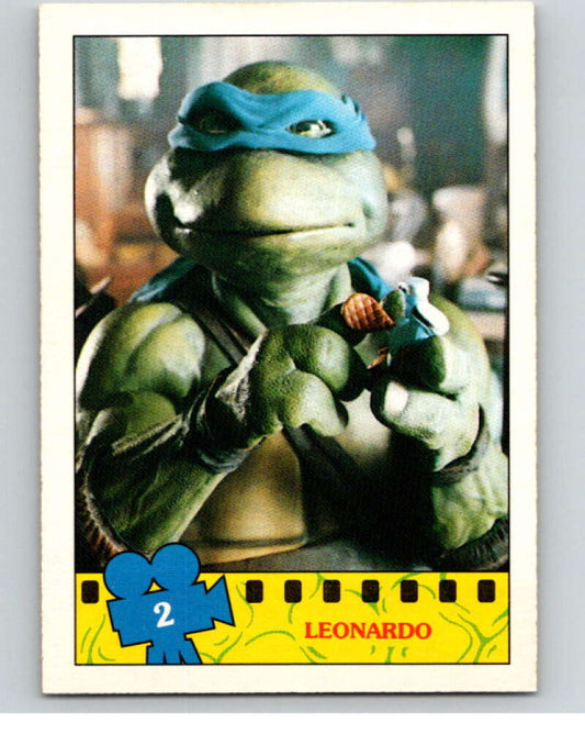 1990 O-Pee-Chee Teenage Mutant Ninja Turtles Movie #2 Card V70986 Image 1
