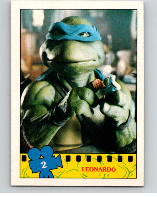 1990 O-Pee-Chee Teenage Mutant Ninja Turtles Movie #2 Card V70987 Image 1