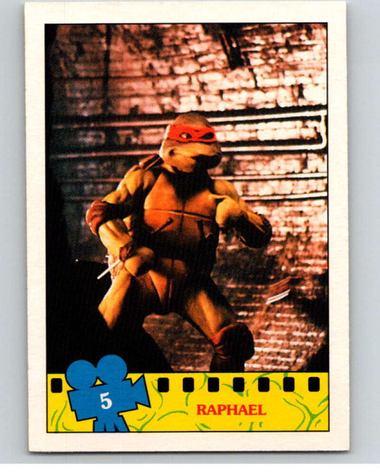 1990 O-Pee-Chee Teenage Mutant Ninja Turtles Movie #5 Card V70992 Image 1
