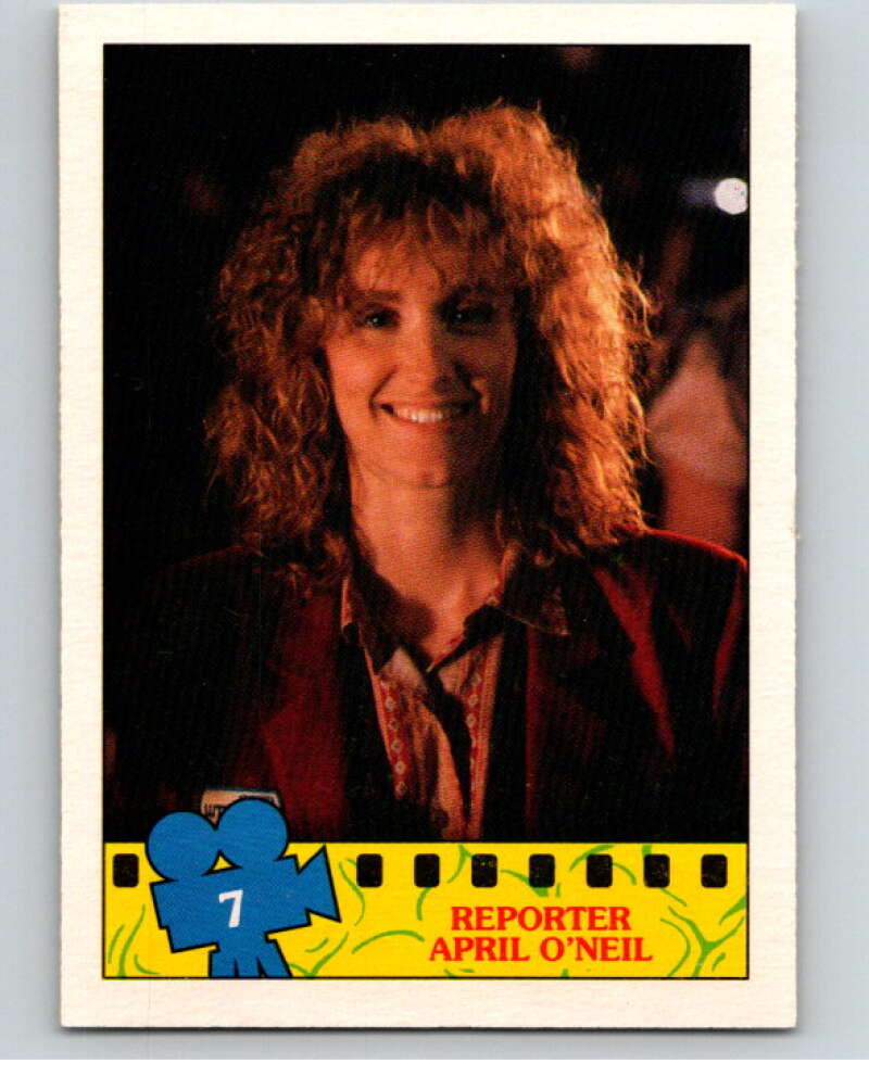 1990 O-Pee-Chee Teenage Mutant Ninja Turtles Movie #7 Card V70997 Image 1
