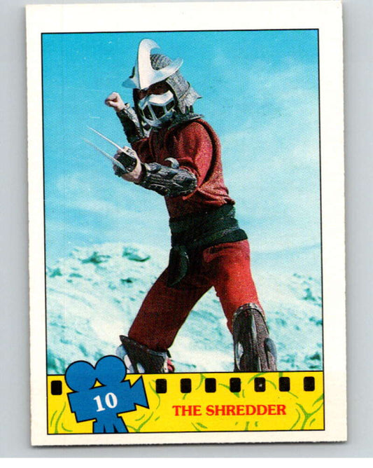 1990 O-Pee-Chee Teenage Mutant Ninja Turtles Movie #10 Card V71006 Image 1