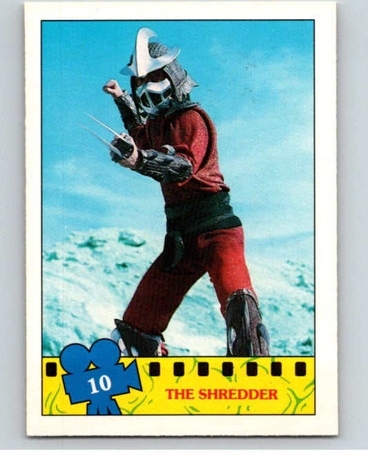 1990 O-Pee-Chee Teenage Mutant Ninja Turtles Movie #10 Card V71009 Image 1