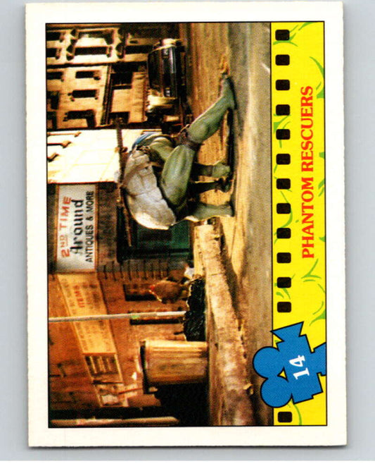 1990 O-Pee-Chee Teenage Mutant Ninja Turtles Movie #14 Card V71018 Image 1