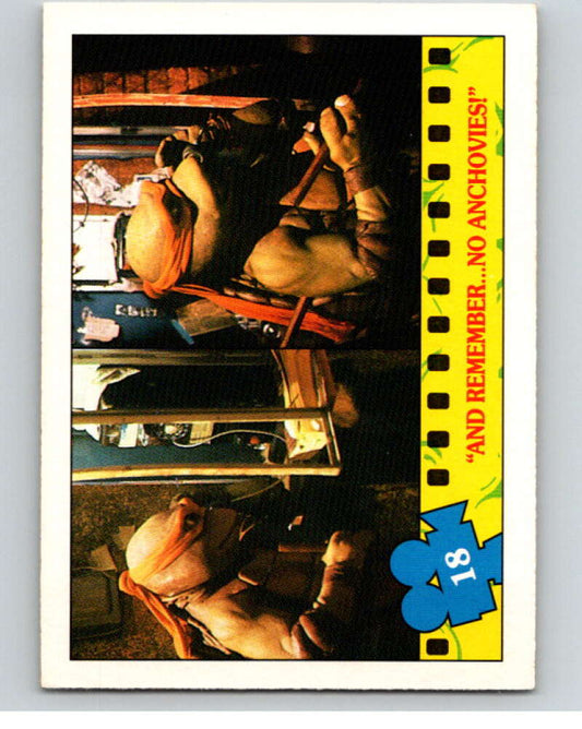 1990 O-Pee-Chee Teenage Mutant Ninja Turtles Movie #18 Card V71029 Image 1