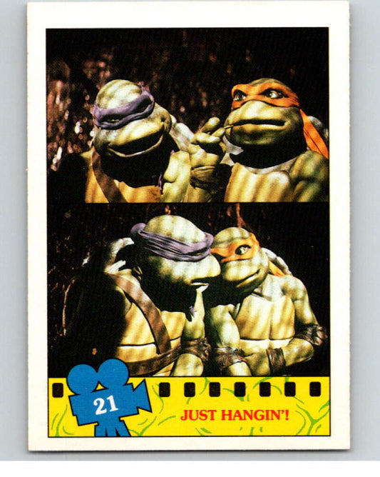 1990 O-Pee-Chee Teenage Mutant Ninja Turtles Movie #21 Card V71033 Image 1