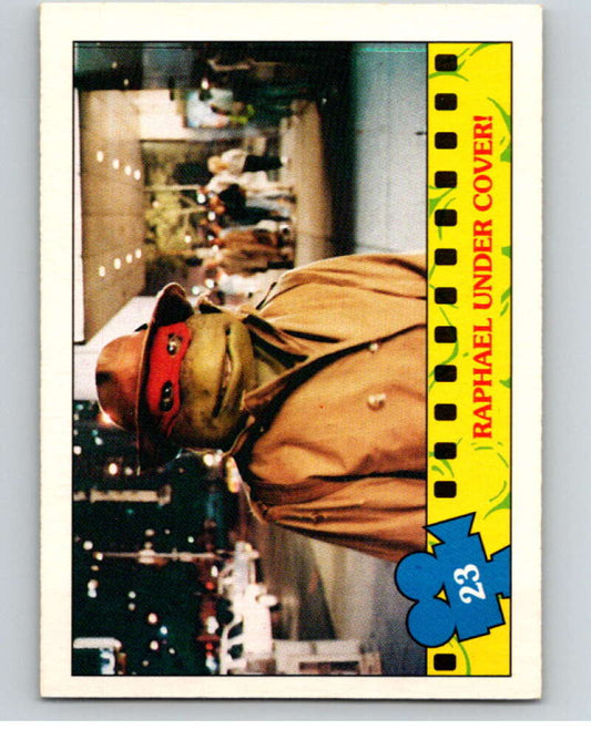 1990 O-Pee-Chee Teenage Mutant Ninja Turtles Movie #23 Card V71036 Image 1
