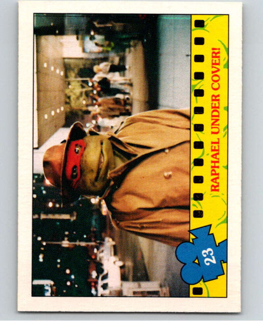 1990 O-Pee-Chee Teenage Mutant Ninja Turtles Movie #23 Card V71040 Image 1