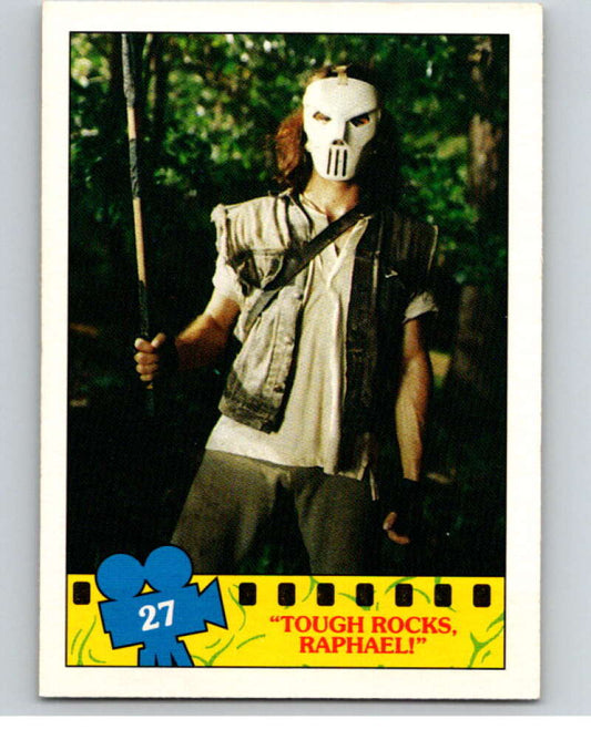 1990 O-Pee-Chee Teenage Mutant Ninja Turtles Movie #27 Card V71045 Image 1