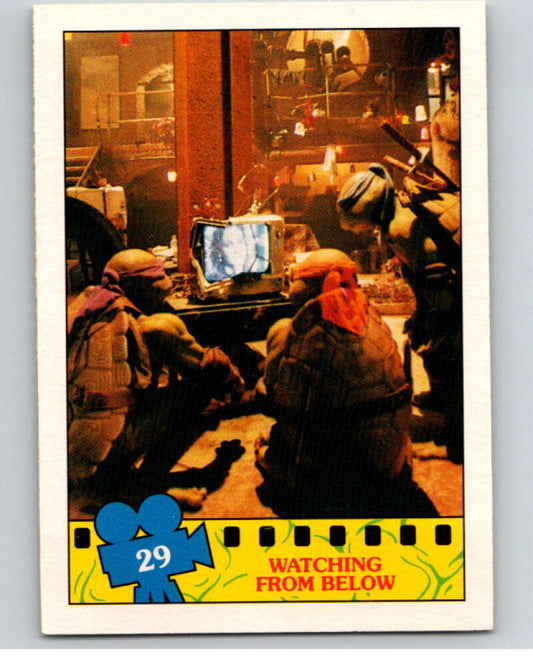 1990 O-Pee-Chee Teenage Mutant Ninja Turtles Movie #29 Card V71049 Image 1