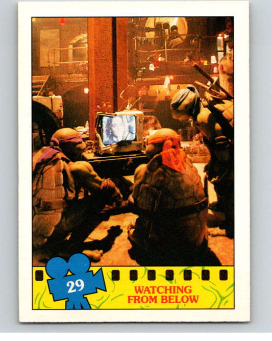 1990 O-Pee-Chee Teenage Mutant Ninja Turtles Movie #29 Card V71050 Image 1