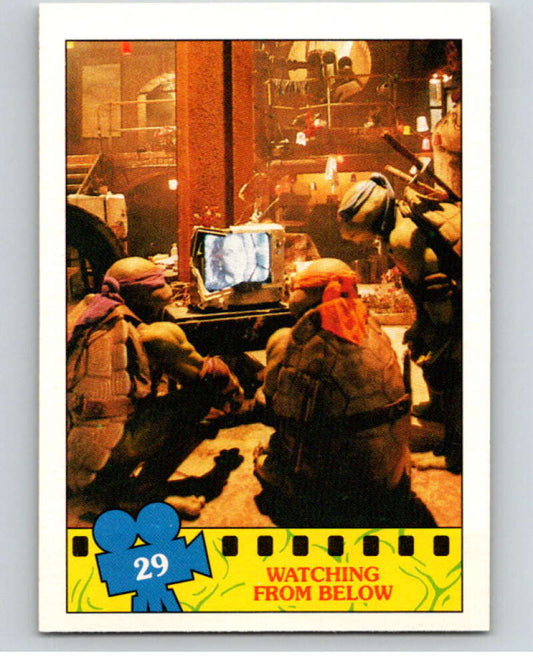 1990 O-Pee-Chee Teenage Mutant Ninja Turtles Movie #29 Card V71051 Image 1