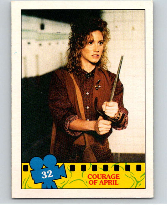 1990 O-Pee-Chee Teenage Mutant Ninja Turtles Movie #32 Card V71058 Image 1