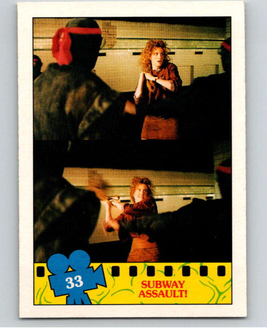 1990 O-Pee-Chee Teenage Mutant Ninja Turtles Movie #33 Card V71061 Image 1