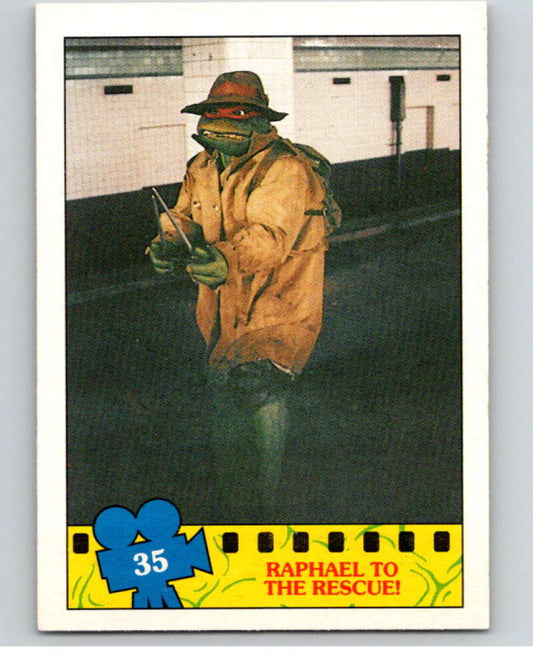 1990 O-Pee-Chee Teenage Mutant Ninja Turtles Movie #35 Card V71066 Image 1
